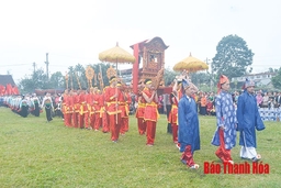 Huyện Bá Thước khôi phục các lễ hội truyền thống và trò chơi, trò diễn dân gian với phát triển du lịch