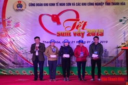 “Tết sum vầy 2019” cho công nhân Khu kinh tế Nghi Sơn và các khu công nghiệp