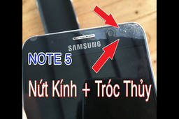 Bật mí địa chỉ thay mặt kính Note 5 chính hãng, uy tín