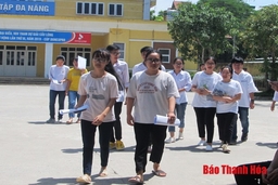 Buổi thi Tổ hợp Khoa học tự nhiên, Thanh Hóa có 167 lượt thí sinh bỏ thi