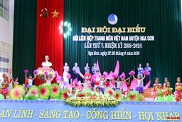 Đại hội đại biểu Hội Liên hiệp Thanh niên Việt Nam huyện Nga Sơn  nhiệm kỳ 2019 - 2024