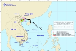 Bão số 3 suy yếu thành áp thấp nhiệt đới