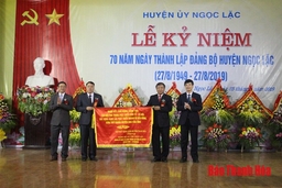 Kỷ niệm 70 năm thành lập Đảng bộ huyện Ngọc Lặc