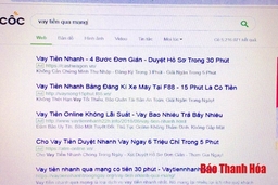 Cảnh báo “tiền mất tật mang” khi vay tiền qua mạng