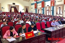 Đại biểu HĐND tỉnh tiếp xúc cử tri huyện Hà Trung