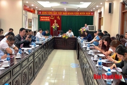 Giao ban công tác báo chí, xuất bản tháng 11-2019