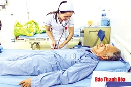 Nâng cao hiệu quả công tác chăm sóc sức khỏe cán bộ