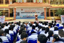 Ngày hội “Thanh niên với Văn hóa giao thông” tại huyện Thọ Xuân