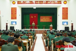 Bộ CHQS tỉnh Thanh Hóa: Hội nghị Quân chính năm 2019 và triển khai nhiệm vụ năm 2020