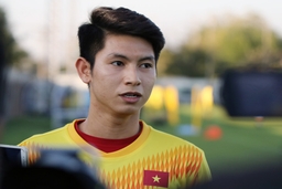 Tiền vệ Nguyễn Trọng Hùng sẵn sàng chinh phục giải vô địch U23 châu Á 2020