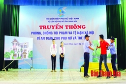 Xây dựng môi trường sống an toàn cho phụ nữ và trẻ em!