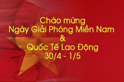 Tổ chức trực trong dịp nghi Lễ 30-4 và 1-5 trên địa bàn tỉnh