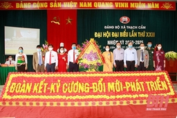 Đại hội đại biểu Đảng bộ xã Thạch Cẩm