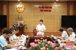 Ban Thường vụ Tỉnh ủy Thanh Hóa duyệt nội dung Đại hội đại biểu Đảng bộ huyện Mường Lát