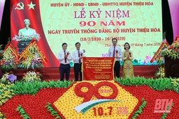 Kỷ niệm 90 năm ngày truyền thống Đảng bộ huyện Thiệu Hóa