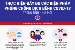 9 biện pháp mới nhất phòng chống COVID-19 người dân cần biết