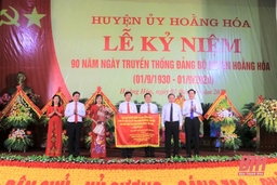 Kỷ niệm 90 năm Ngày truyền thống Đảng bộ huyện Hoằng Hóa