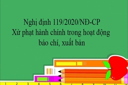 Tăng chế tài giữ nghiêm môi trường hoạt động báo chí