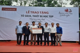 Agribank Thanh Hóa nỗ lực cho việc “thêm con chữ, bớt đói nghèo”