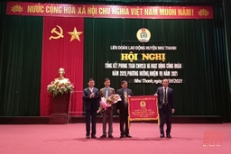 Đẩy mạnh các phong trào thi đua yêu nước trong công nhân, viên chức, lao động trên địa bàn huyện Như Thanh