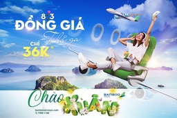 Bamboo Airways triển khai chương trình “8/3 - Đồng giá thả ga”