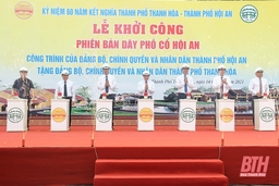 TP Thanh Hóa khởi công xây dựng phiên bản Dãy phố cổ Hội An