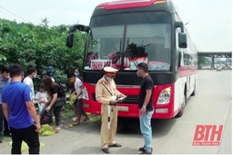 Thanh Hoá tăng cường chấn chỉnh hoạt động kinh doanh vận tải bằng xe ô tô, đảm bảo công tác phòng, chống dịch CCOVID-19