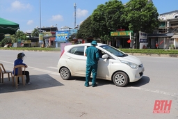 Thời gian di chuyển qua các chốt trong nội thành TP Thanh Hoá mà không phải xuất trình giấy tờ