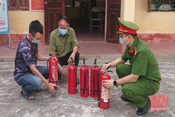 Hiệu quả từ mô hình “Khu dân cư an toàn về phòng cháy, chữa cháy” ở TP Thanh Hóa