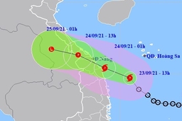 Tin bão khẩn cấp và các chỉ đạo ứng phó