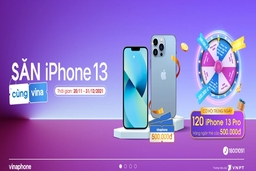 Vinaphone triển khai chương trình khuyến mãi “Săn iPhone 13 Pro cùng Vina”