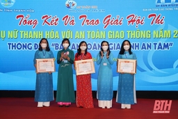 Trao giải Hội thi “Phụ nữ Thanh Hóa với an toàn giao thông” năm 2021