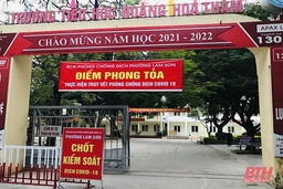 TP Thanh Hoá truy vết được 110 F1 liên quan đến 9 ca bệnh dương tính mới ghi nhận