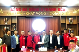 U21 Đông Á Thanh Hóa xuất quân tham dự Giải Vô địch bóng đá U21 quốc gia