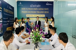 Song Vi VN Group ký kết phân phối chính thức Shophouse - Paris Elysor Thanh Hoá