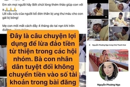 Cảnh báo tình trạng lừa đảo kêu gọi ủng hộ từ thiện qua mạng xã hội