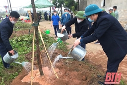 Các địa phương, đơn vị trong tỉnh sôi nổi tổ chức Tết trồng cây Xuân Nhâm Dần năm 2022