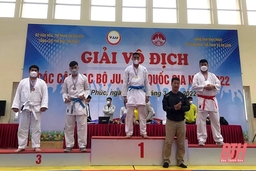 Jujitsu Thanh Hóa thi đấu xuất sắc tại Giải vô địch các CLB quốc gia năm 2022