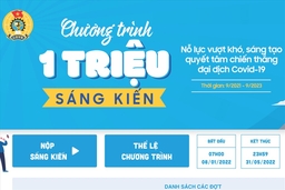 Thanh Hóa dẫn đầu Chương trình “1 triệu sáng kiến - nỗ lực vượt khó, sáng tạo, quyết tâm chiến thắng đại dịch COVID-19”