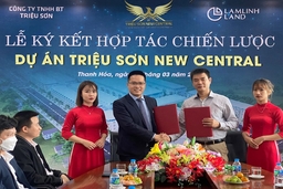 Ký kết hợp tác phân phối chiến lược Dự án Triệu Sơn New Central , Thanh Hóa