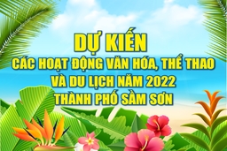 [Infographic] - Các hoạt động văn hóa, thể thao và du lịch năm 2022 tại Sầm Sơn