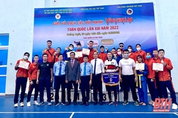 Thanh Hóa xếp thứ ba toàn đoàn tại Giải vô địch các đội mạnh Vovinam toàn quốc