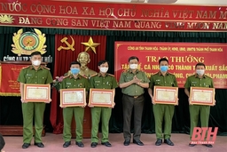 Chiến sĩ công an TP Thanh Hóa tiêu biểu