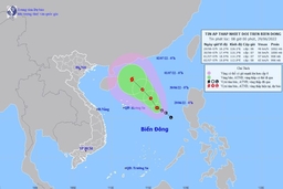 Công điện ứng phó với bão số 1