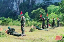 Bộ Chỉ huy Bộ đội Biên phòng tỉnh nâng cao chất lượng huấn luyện, sẵn sàng chiến đấu