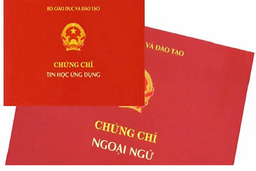 Từ tháng 8, bỏ chứng chỉ ngoại ngữ, tin học với một số công chức, viên chức