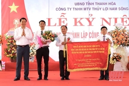 Công ty TNHH MTV Thủy lợi Nam Sông Mã Thanh Hóa kỷ niệm 60 năm thành lập