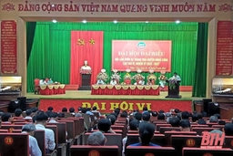 Đại hội Hội Làm vườn và Trang trại huyện Nông Cống lần thứ VI,  nhiệm kỳ 2022-2027