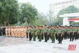 Công an Thanh Hóa ra quân tấn công, trấn áp tội phạm, bảo đảm ANTT Tết Nguyên đán Qúy Mão 2023