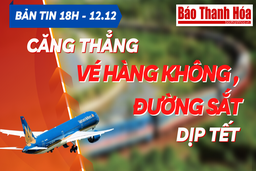 Bản tin 18h ngày 12-12-2022:  Căng thẳng vé hàng không, đường sắt dịp Tết